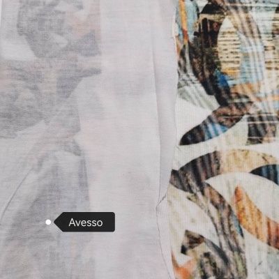 Malha Jersey Poliéster c / elastano ABSTRACT