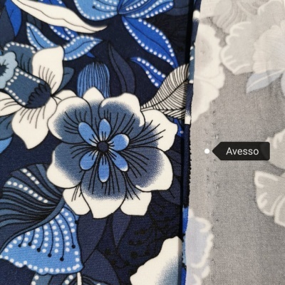 Malha Jersey Poliamida c / elastano  NAVY BLUE