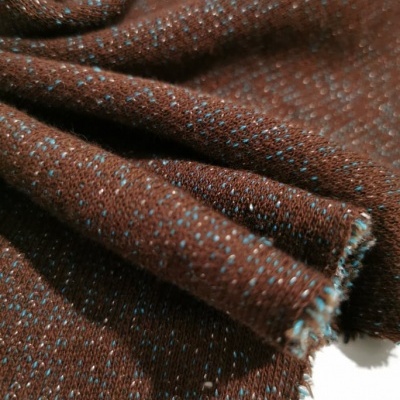 Malla Jacquard Interlock con lurex RÚSTICA