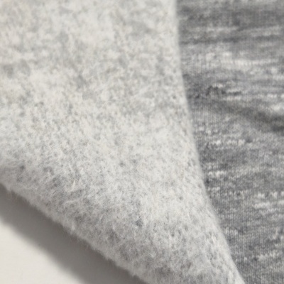 Détails en velours américain avec cardage NICE GRIS