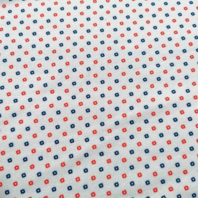 American fleece pullover RED & BLUE