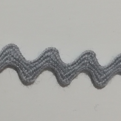 Fita Ondulada - Espiguilha CINZENTO 6mm