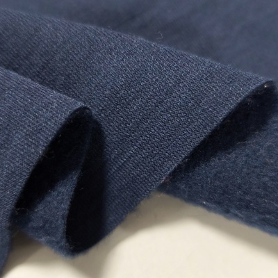 Malla polar doble cara con cardado y elastano NAVY