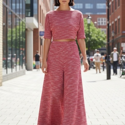 Malha Jersey Jacquard ACÁCIA