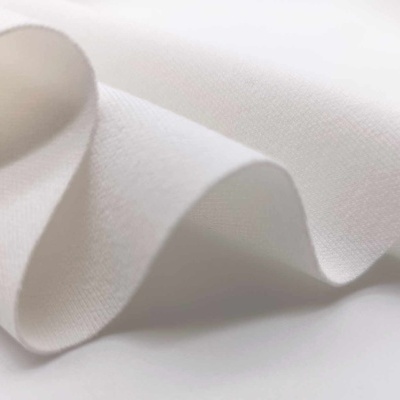 Maille Ponto Roma avec élasthanne BLANC MORNO