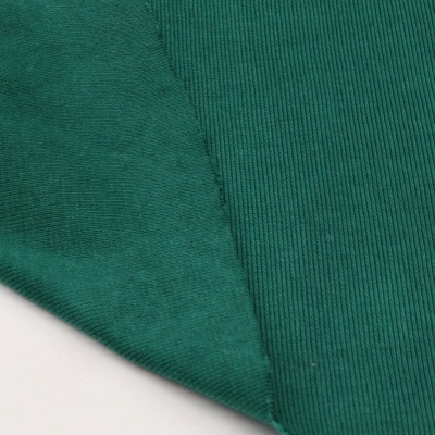 Malha canelada / rib BOTTLE GREEN