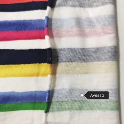 Malha Jersey Algodão LISTRAS COLORS