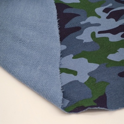 Polo italien avec cardage BIT BLUE