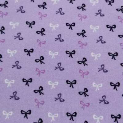 Malha Jersey c / elastano LAÇOS LILAS