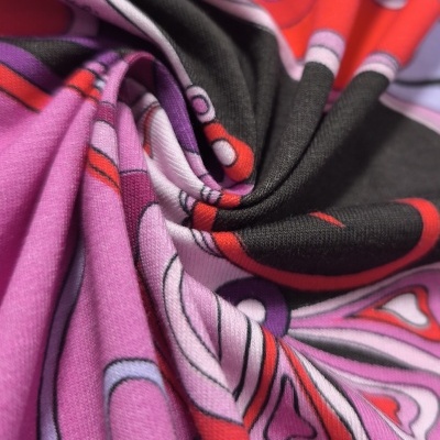 Malha Jersey Algodão c / elastano FUXIA/ROSSO