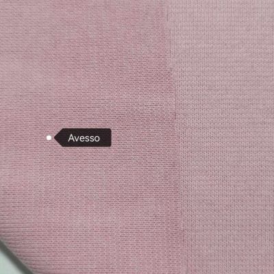 Malha canelada / rib PINK