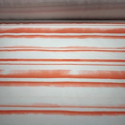 Felpa Americana poli/alg Algodão ORANGE STRIP