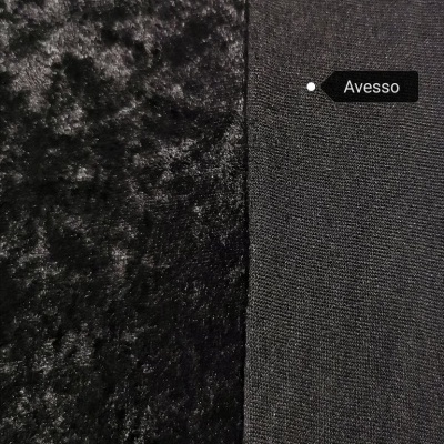 Veludo c / elastano PRETO
