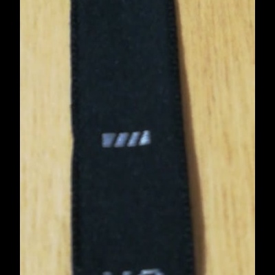 Étiquette de tailles « LETRAS »