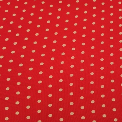 Jersey avec élasthanne ROUGES