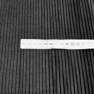 Malha Jersey Plissado BLACK