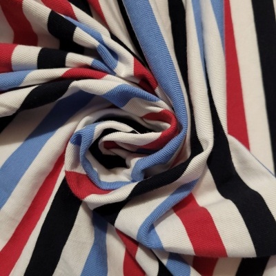 Malha Jersey c/ Elastano RISCAS PRETAS