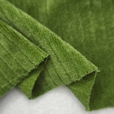 Malha Peluche (tipo veludo) Jacquard c / elastano GREEN LIME