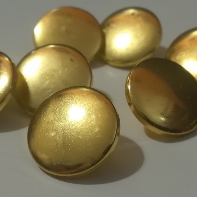 Botão Pé Alto OURO - 15 mm Pack 12