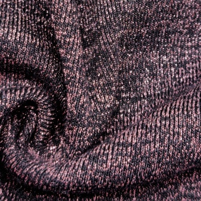 Malha canelada / rib c/Lurex SHIMMER PURPLE