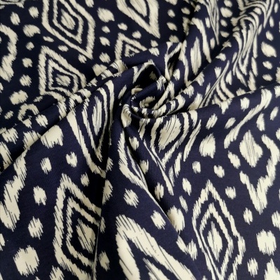 Malha Jersey c/ Elastano BLUE/WHITE