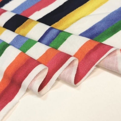 Malha Jersey Algodão LISTRAS COLORS