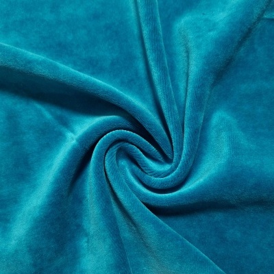 Malha Peluche (tipo veludo) PACIFIC BLUE