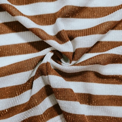 Malla acanalada /rib con Lurex LACE