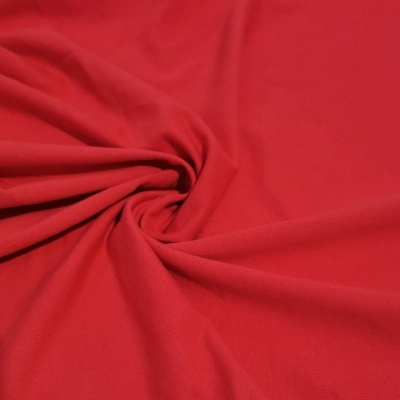 Malla italiana sin carda elastano ROJO