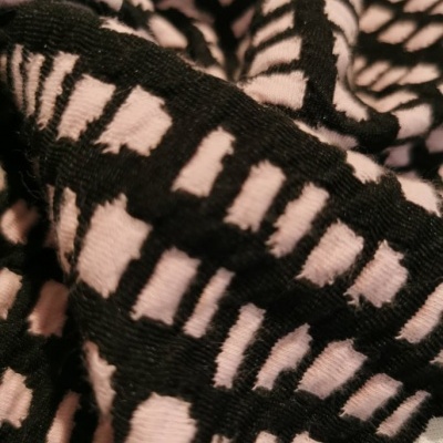 Maille Jacquard avec élasthanne BRICKS