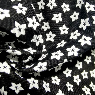 Tissu Canvas PRETTY FLOWER