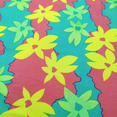 Polo américain en coton BRIGHT FLOWER