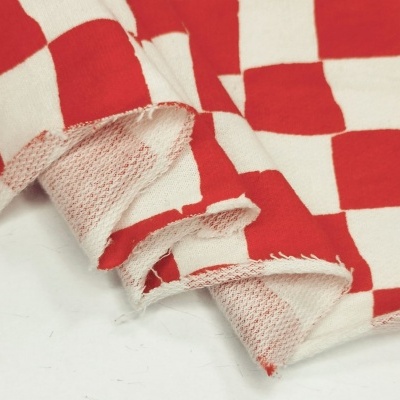Felpa Italiana  XADREZ RED & WHITE