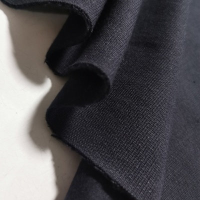 Polo américain Alg/Org avec cardage NOIR