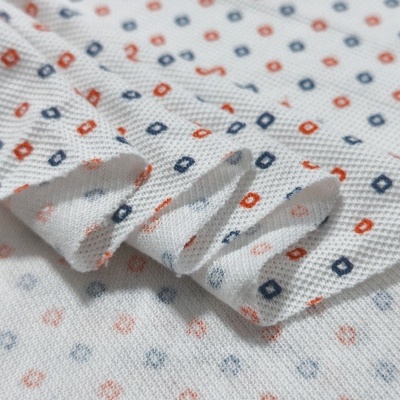 Malha Piquet Algodão RED & BLUE