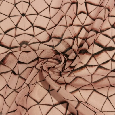 Tejido Chiffon MOSAICO ROSA
