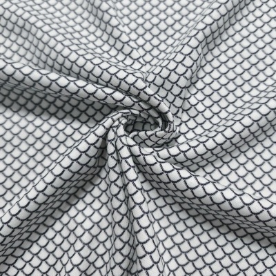 Malha Jersey Interlock algodão ESCAMAS