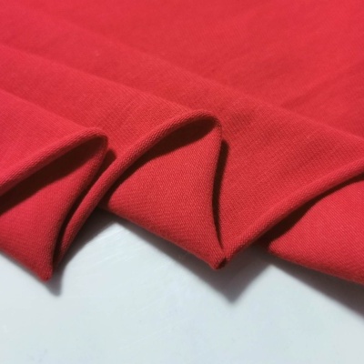 Jersey de algodón con elastano RED