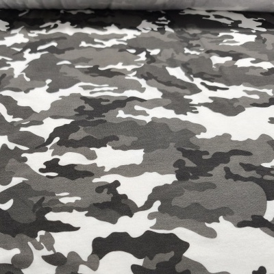 Felpa Italiana alg/poly c/carda BLACK ARMY