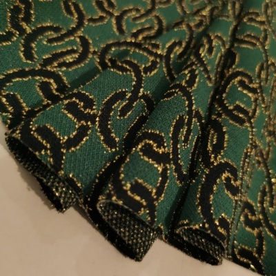 Maille Jacquard avec Lurex CORRENTE ESMERALDA