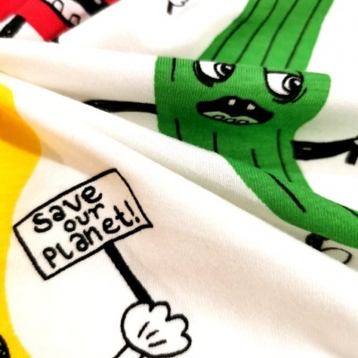 Malha Jersey c/ Elastano BIO GOTS