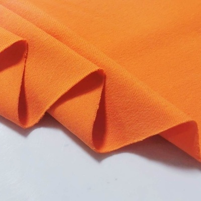STRONG ORANGE Lycra Jersey Fabric