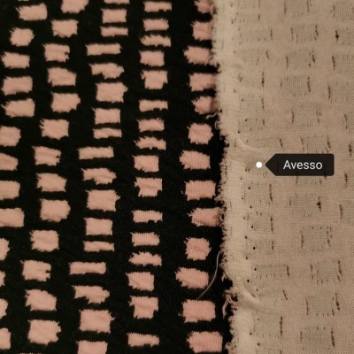 Maille Jacquard avec élasthanne BRICKS