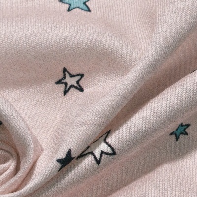 Malha Jersey Algodão PINK SKY