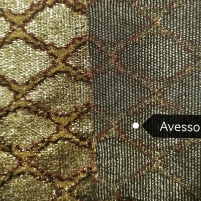 Maille Jacquard Interlock GOLD PICCOLO