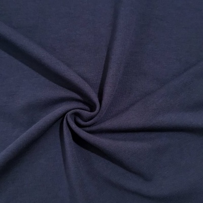 Felpa Italiana s/carda c/elas MARINHO ESCURO