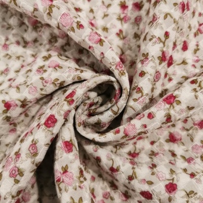 Malha Jacquard Interlock ROSE AND GREY