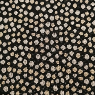 Malha Jacquard Interlock SARAPINT BLACK