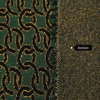 Maille Jacquard avec Lurex CORRENTE ESMERALDA