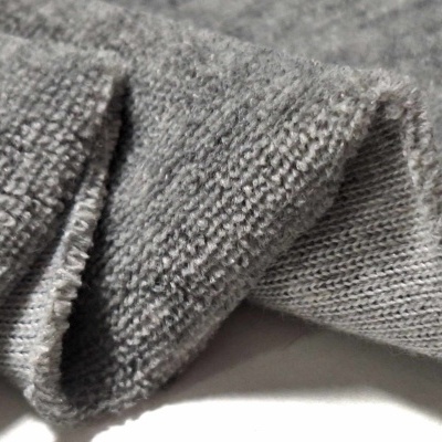 Plush fabric (velvet type) GREY